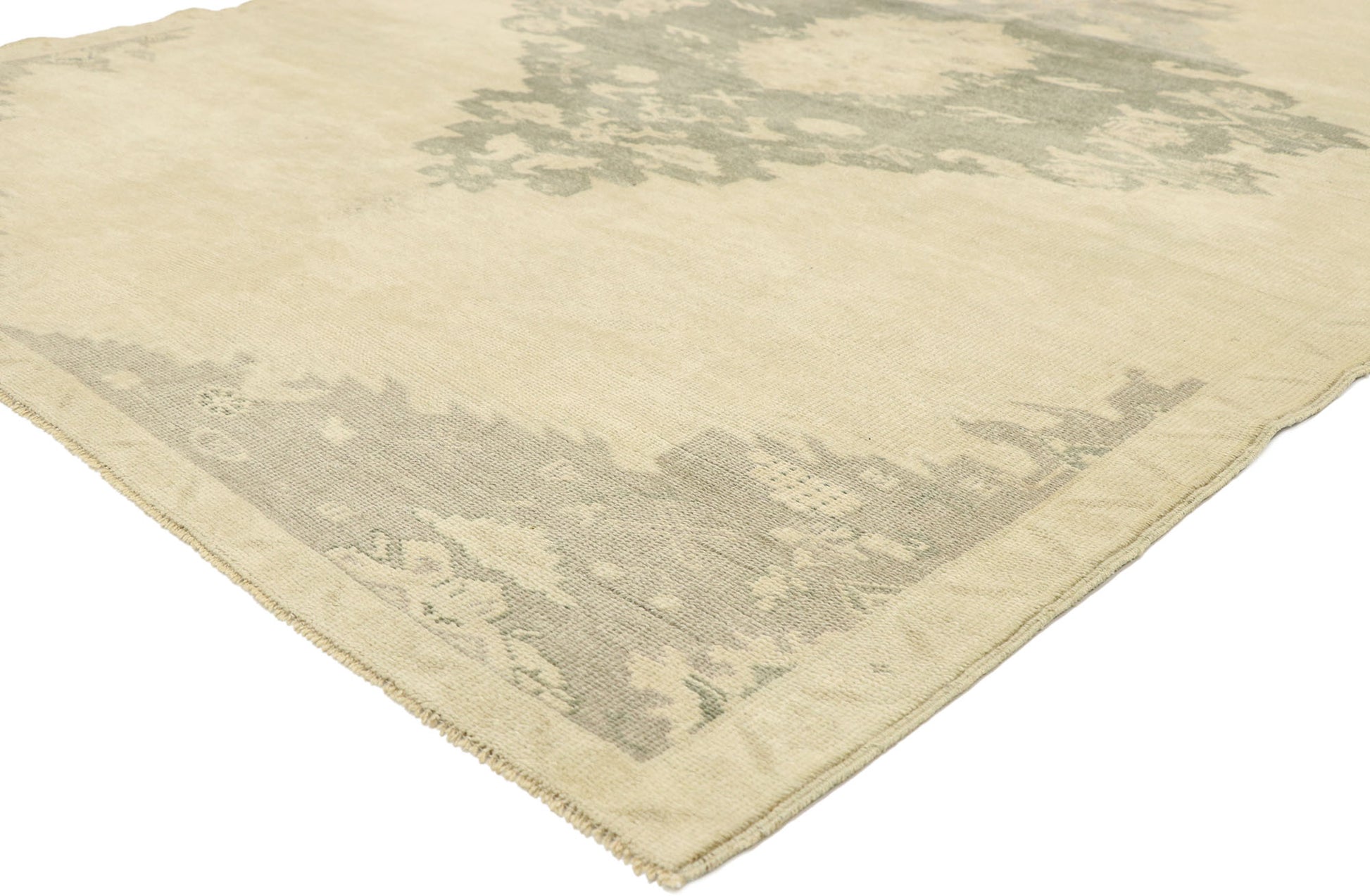 5 x 8 Vintage Turkish Oushak Rug 52990