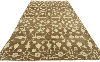 4 x 8 Vintage Turkish Oushak Rug 52991