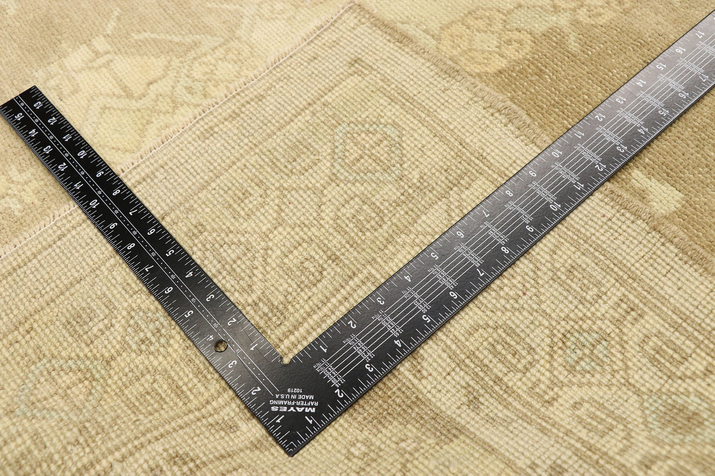5 x 9 Vintage Turkish Oushak Rug 52992