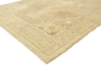 5 x 9 Vintage Turkish Oushak Rug 52992