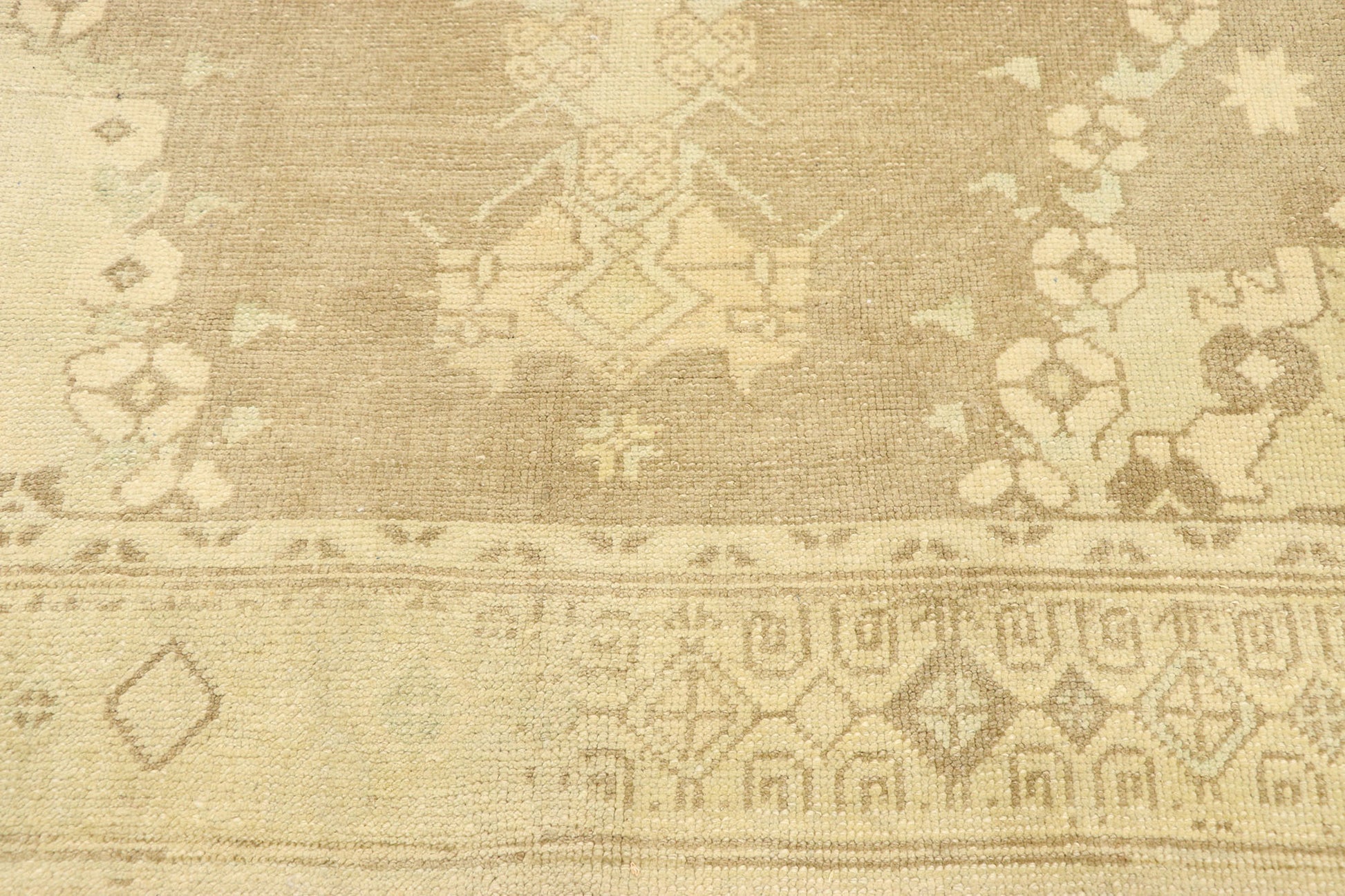 5 x 9 Vintage Turkish Oushak Rug 52992