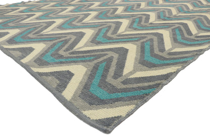9 x 13 Modern Moroccan Rug 52993