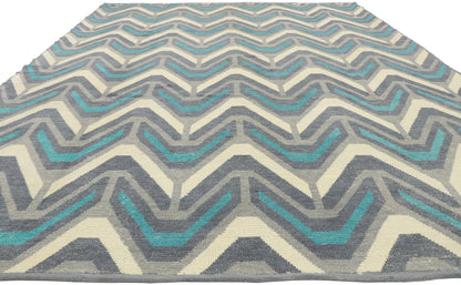 9 x 13 Modern Moroccan Rug 52993
