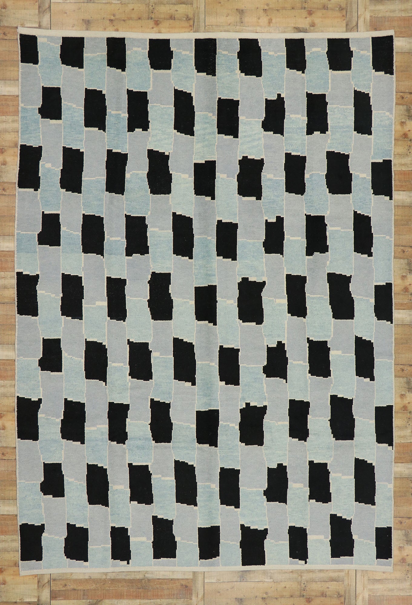 10 x 14 Contemporary Moroccan Rug 52995