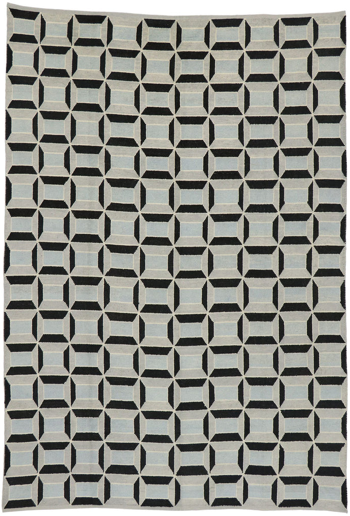 9 x 13 Contemporary Moroccan Rug 52996