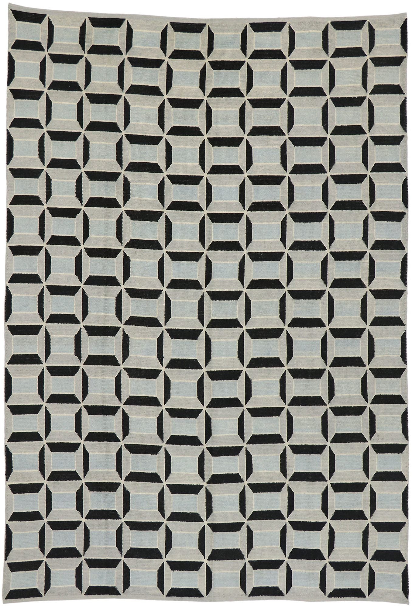 9 x 13 Contemporary Moroccan Rug 52996