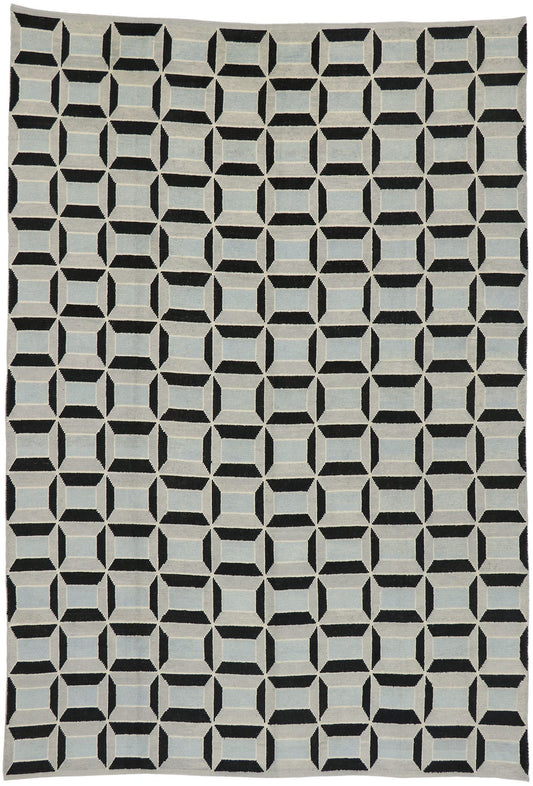 9 x 13 Contemporary Moroccan Rug 52996