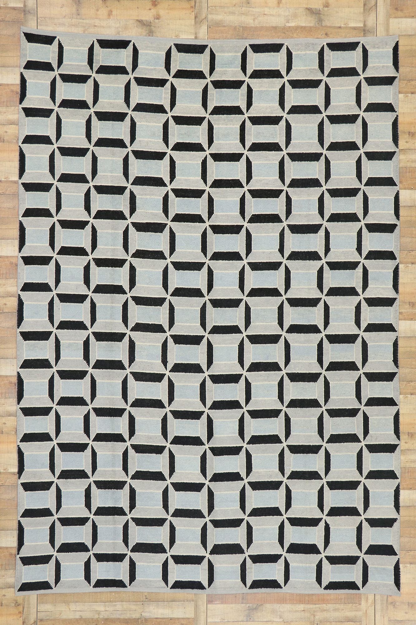 9 x 13 Contemporary Moroccan Rug 52996