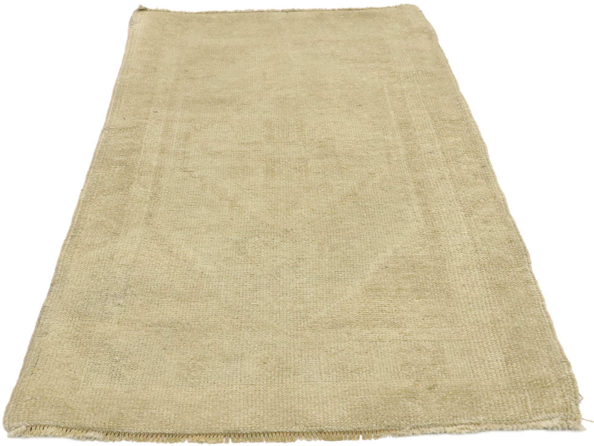 2 x 3 Vintage Turkish Oushak Rug 52998