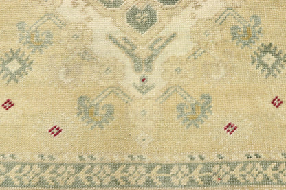 2 x 2 Vintage Turkish Oushak Rug 52999