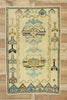 3 x 5 Vintage Turkish Oushak Rug 53017