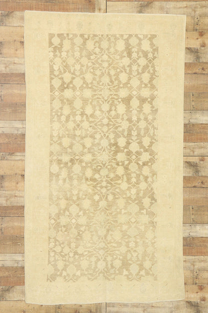 5 x 8 Vintage Turkish Oushak Rug 53018