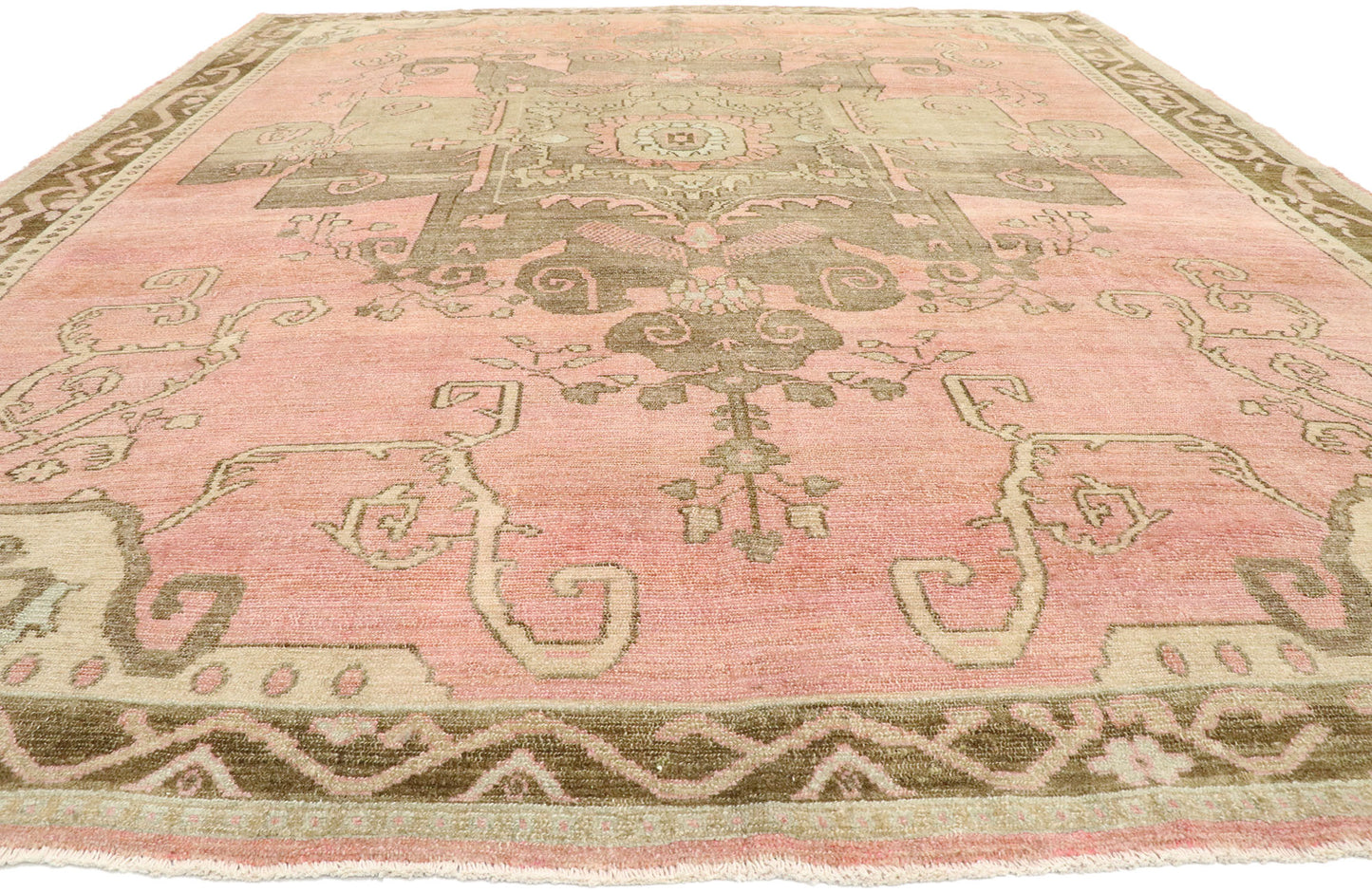 11 x 13 Vintage Turkish Kars Rug 53020
