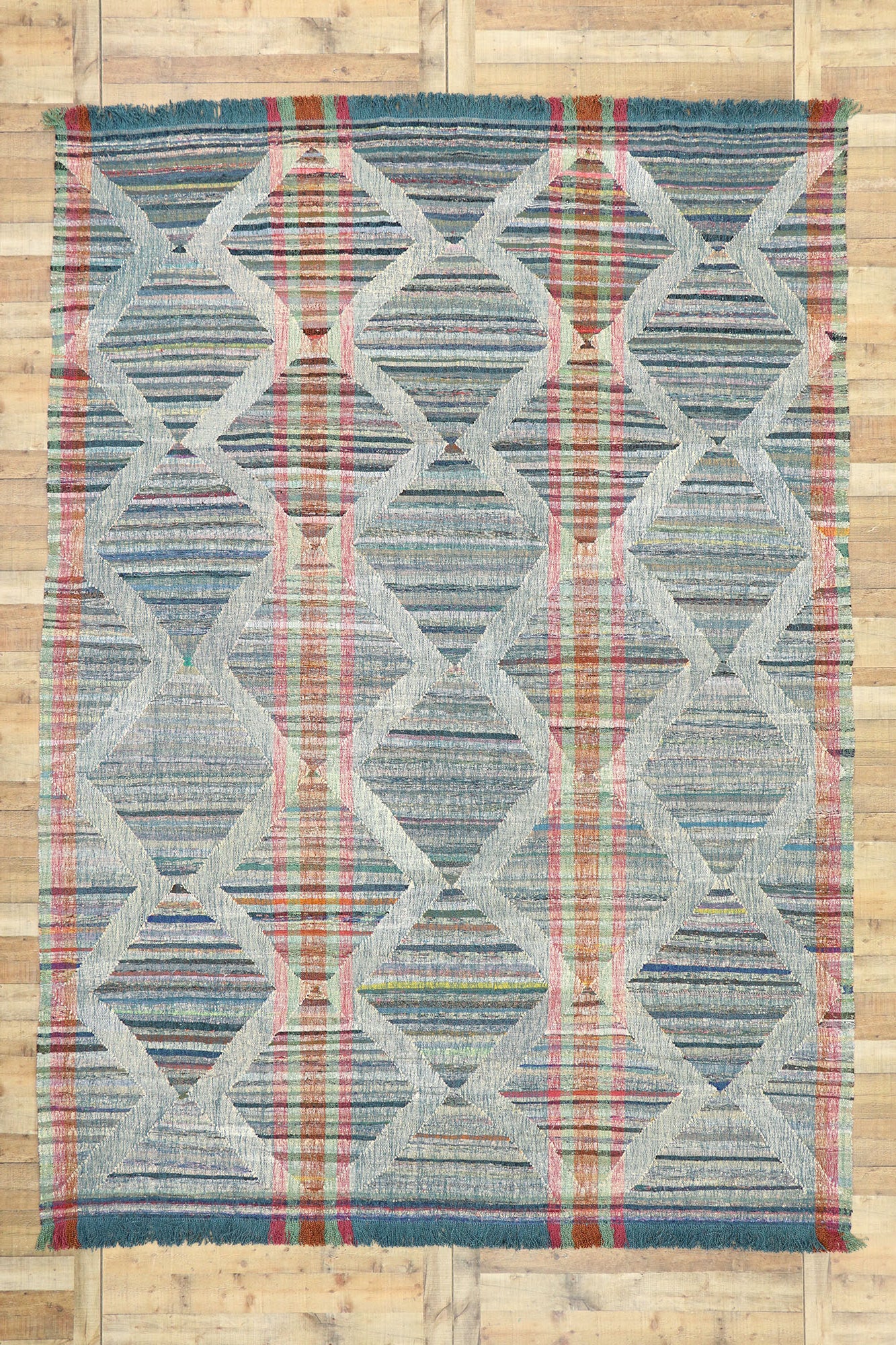 9 x 13 New Handwoven Turkish Kilim Rug 53025