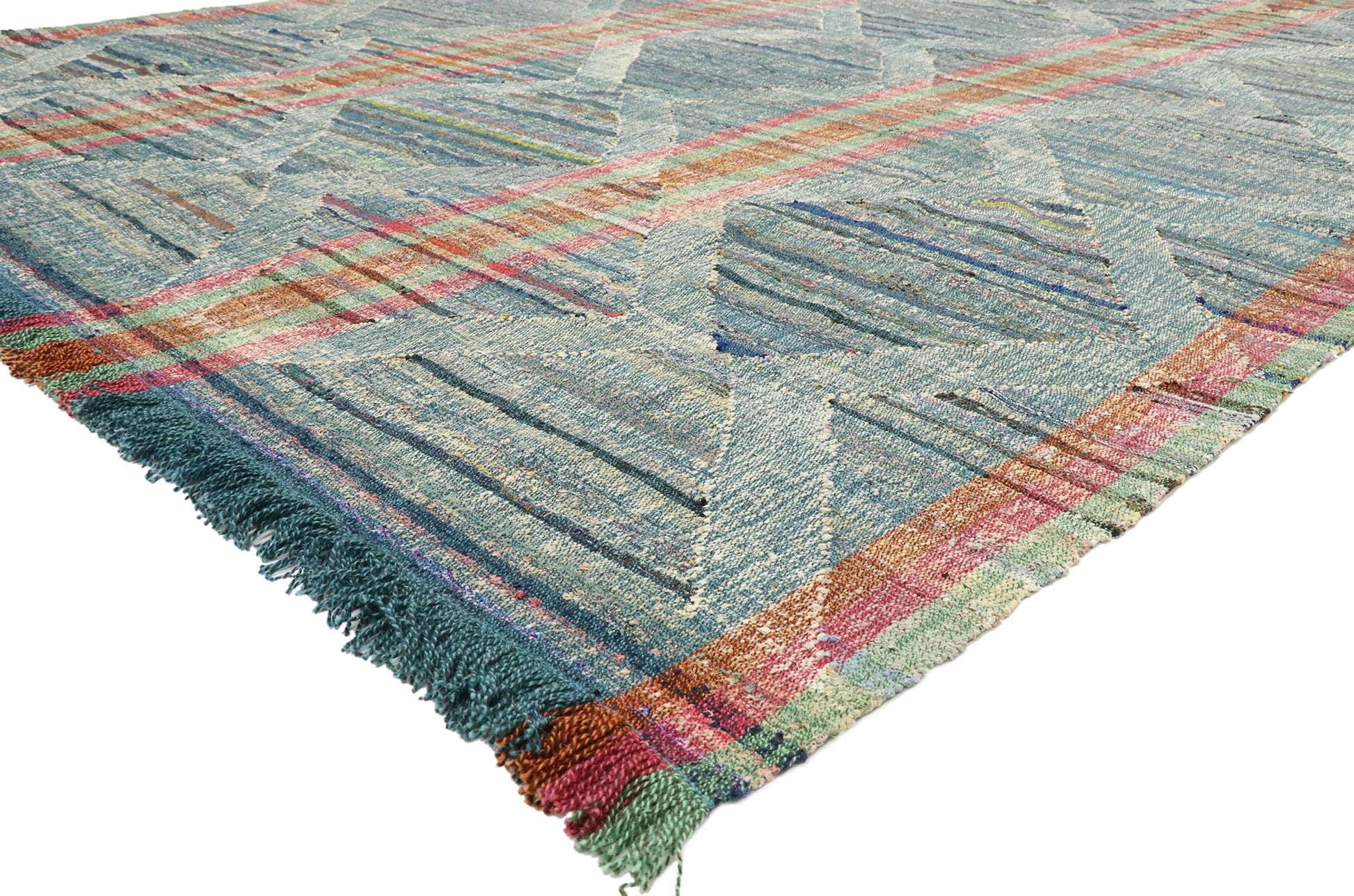 9 x 13 New Handwoven Turkish Kilim Rug 53025