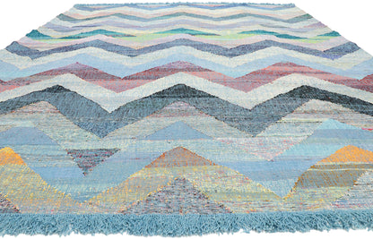 11 x 13 New Handwoven Turkish Kilim Rug 53028