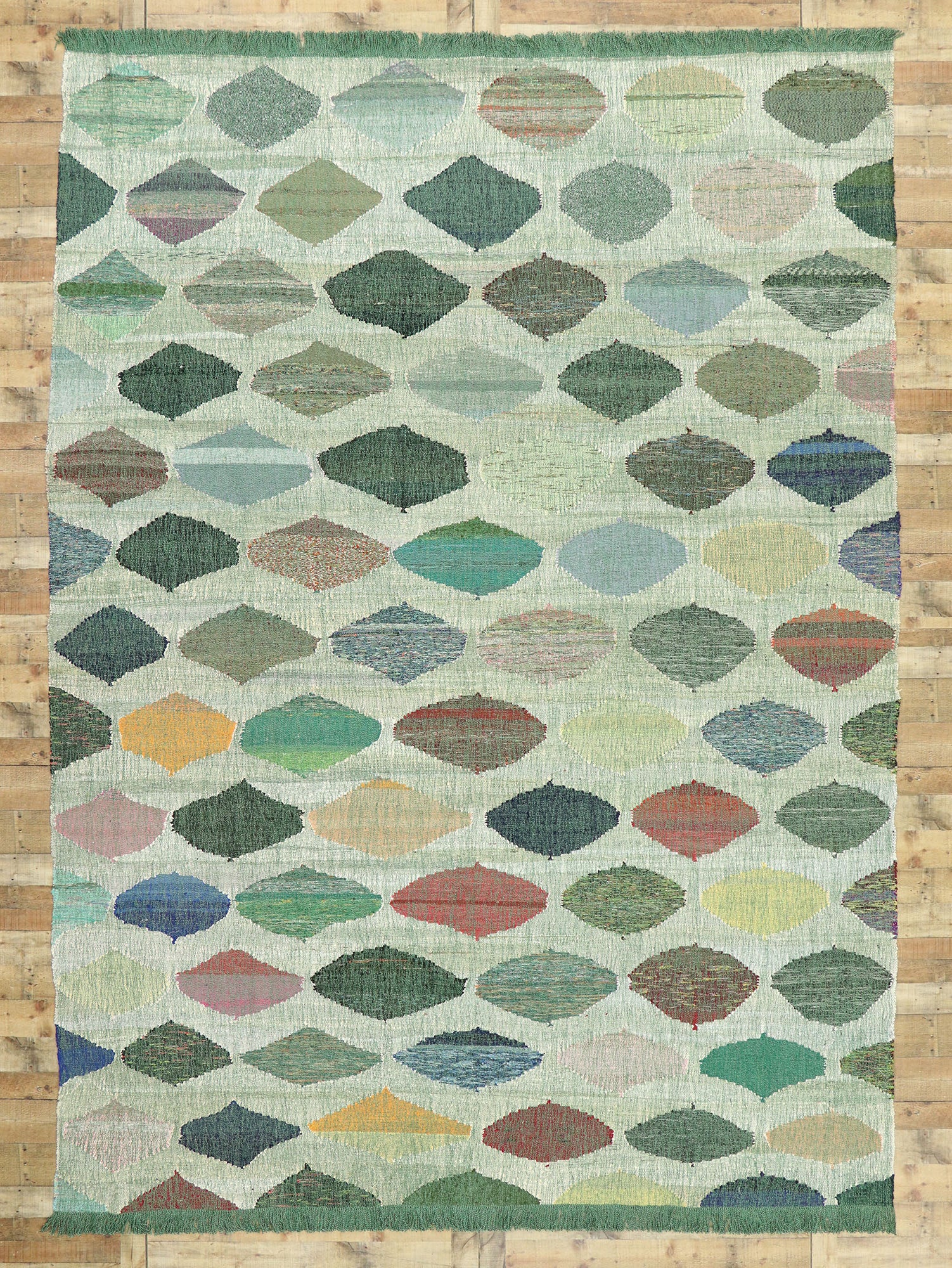 10 x 14 Modern Turkish Kilim Rug 53029
