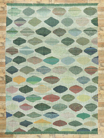 10 x 14 Modern Turkish Kilim Rug 53029