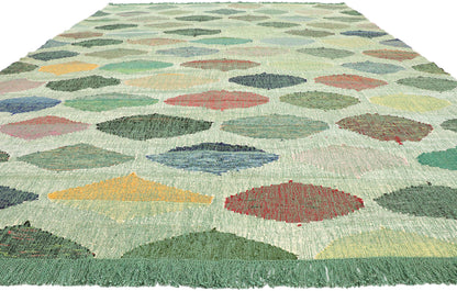 10 x 14 Modern Turkish Kilim Rug 53029