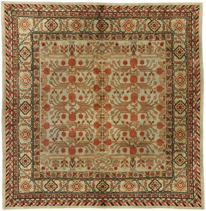 7 x 8 Vintage Yerevan Khotan Rug 53031