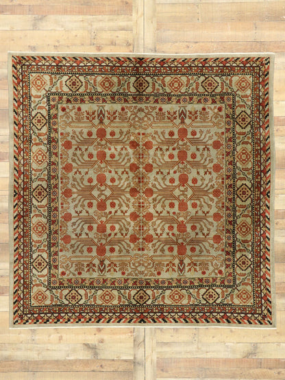 7 x 8 Vintage Yerevan Khotan Rug 53031