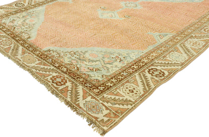 4 x 9 Antique Persian Kurdish Rug 53032