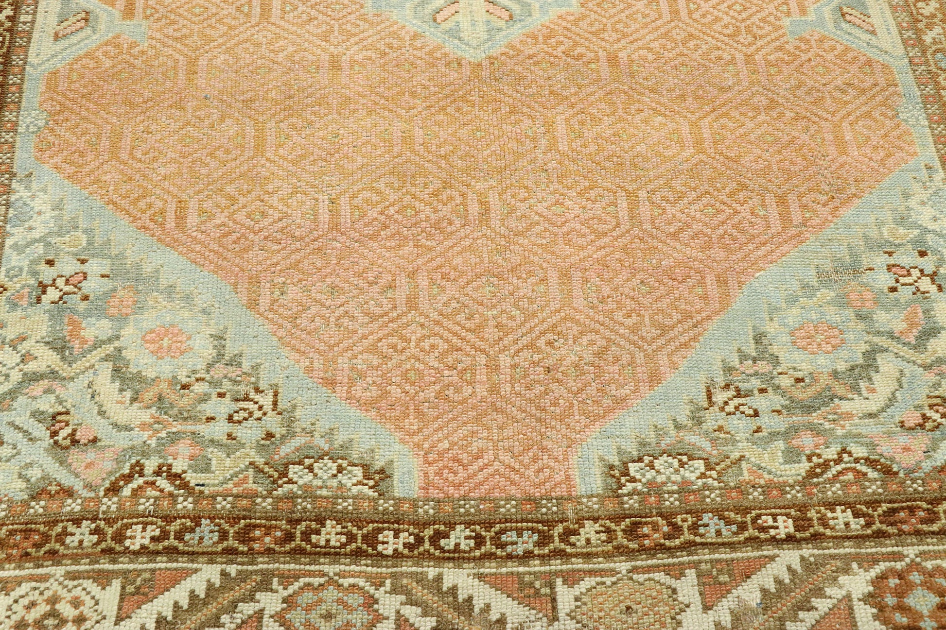 4 x 9 Antique Persian Kurdish Rug 53032
