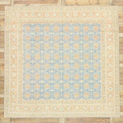 9 x 9 Vintage Portuguese Khotan Rug 53034
