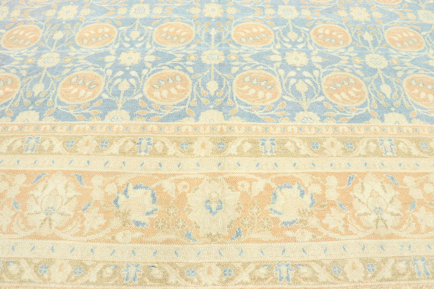 9 x 9 Vintage Portuguese Khotan Rug 53034