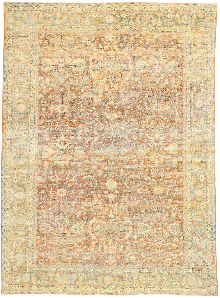 9 x 12 Antique Persian Mahal Rug 53035