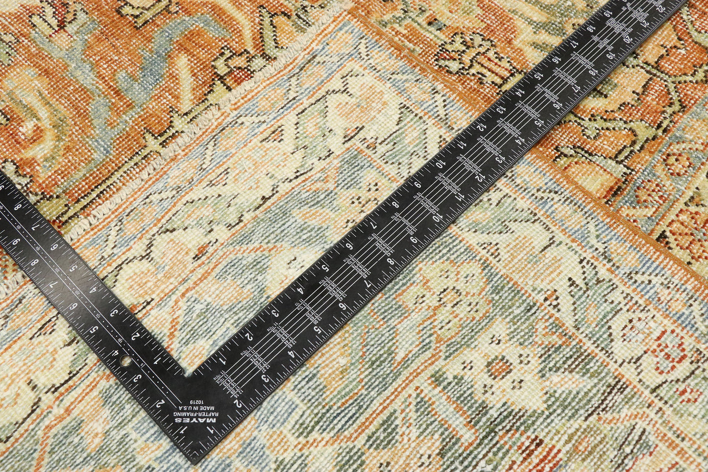 9 x 12 Antique Persian Mahal Rug 53035