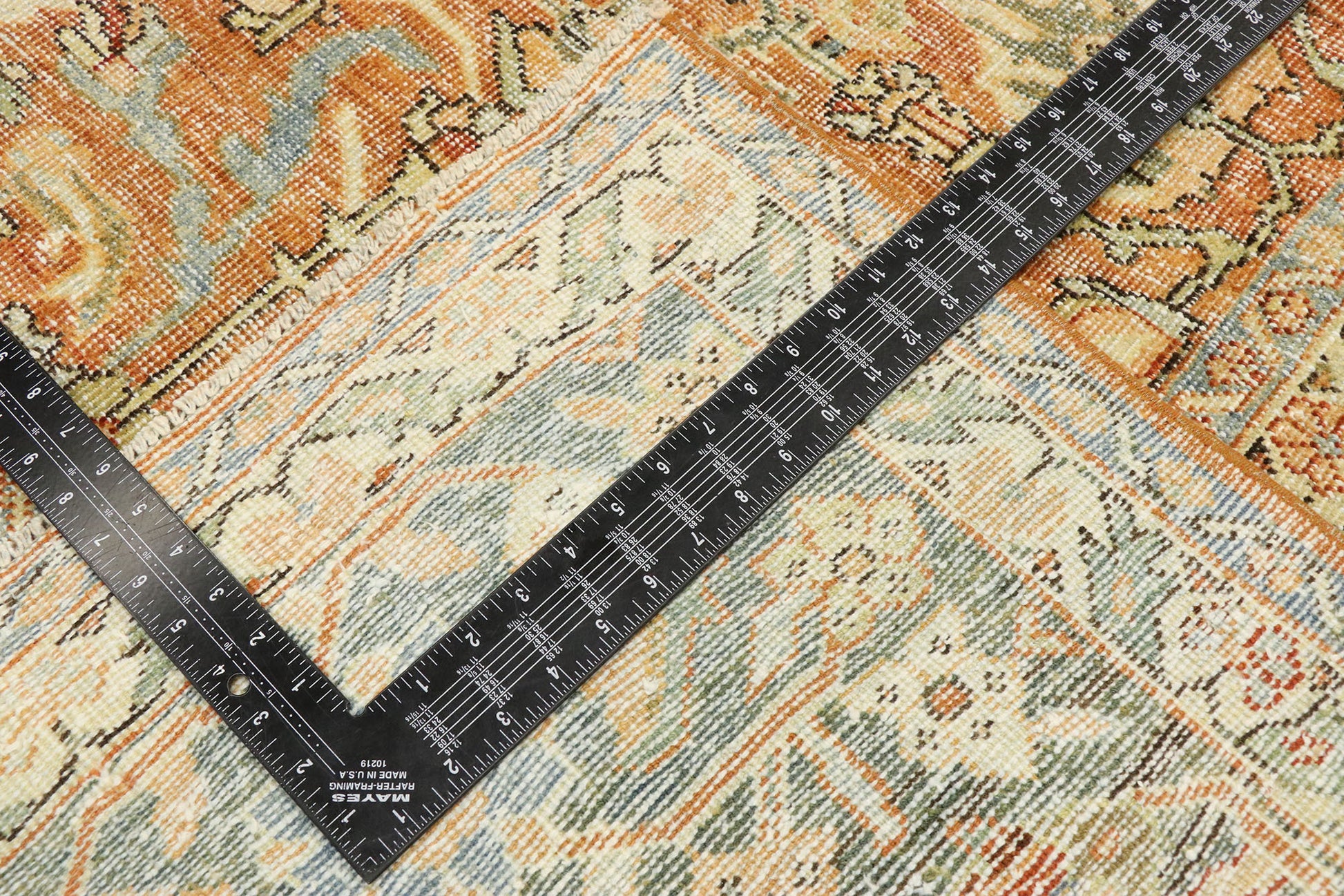 9 x 12 Antique Persian Mahal Rug 53035