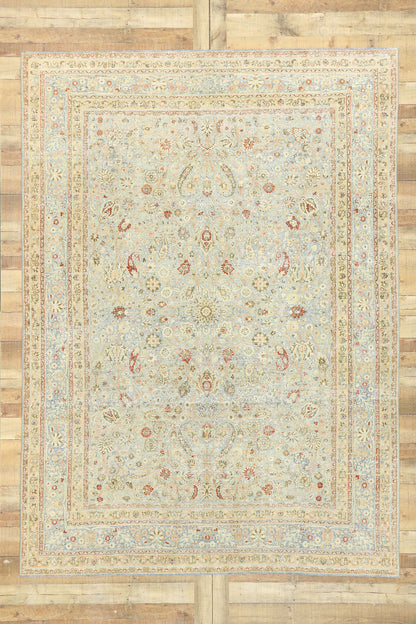 7 x 10 Antique Persian Khorassan Rug 53036