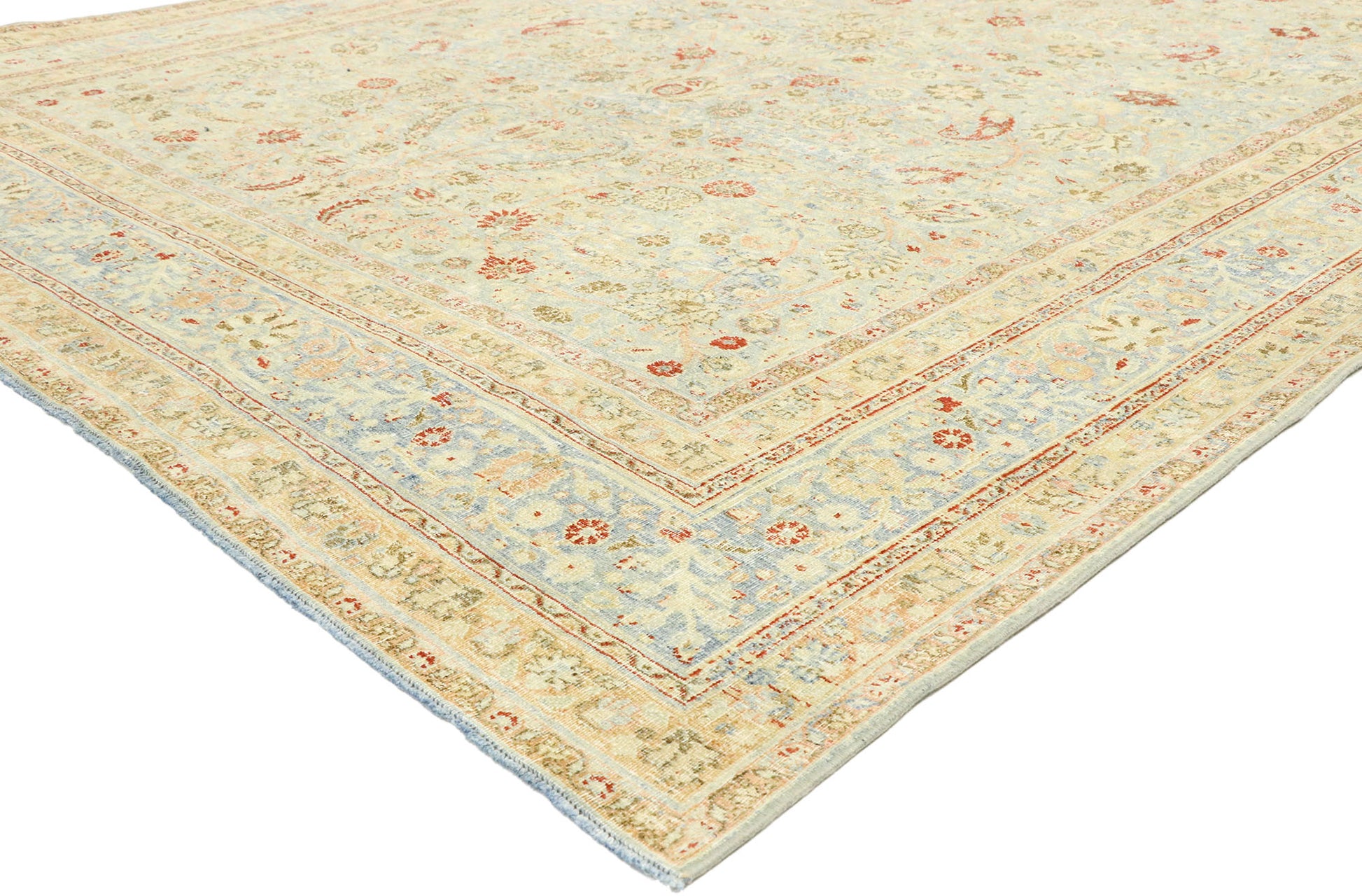 7 x 10 Antique Persian Khorassan Rug 53036