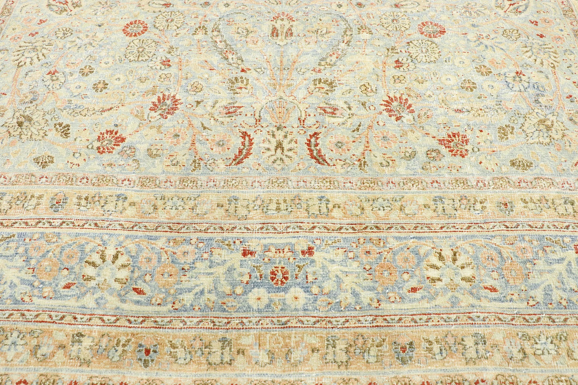 7 x 10 Antique Persian Khorassan Rug 53036