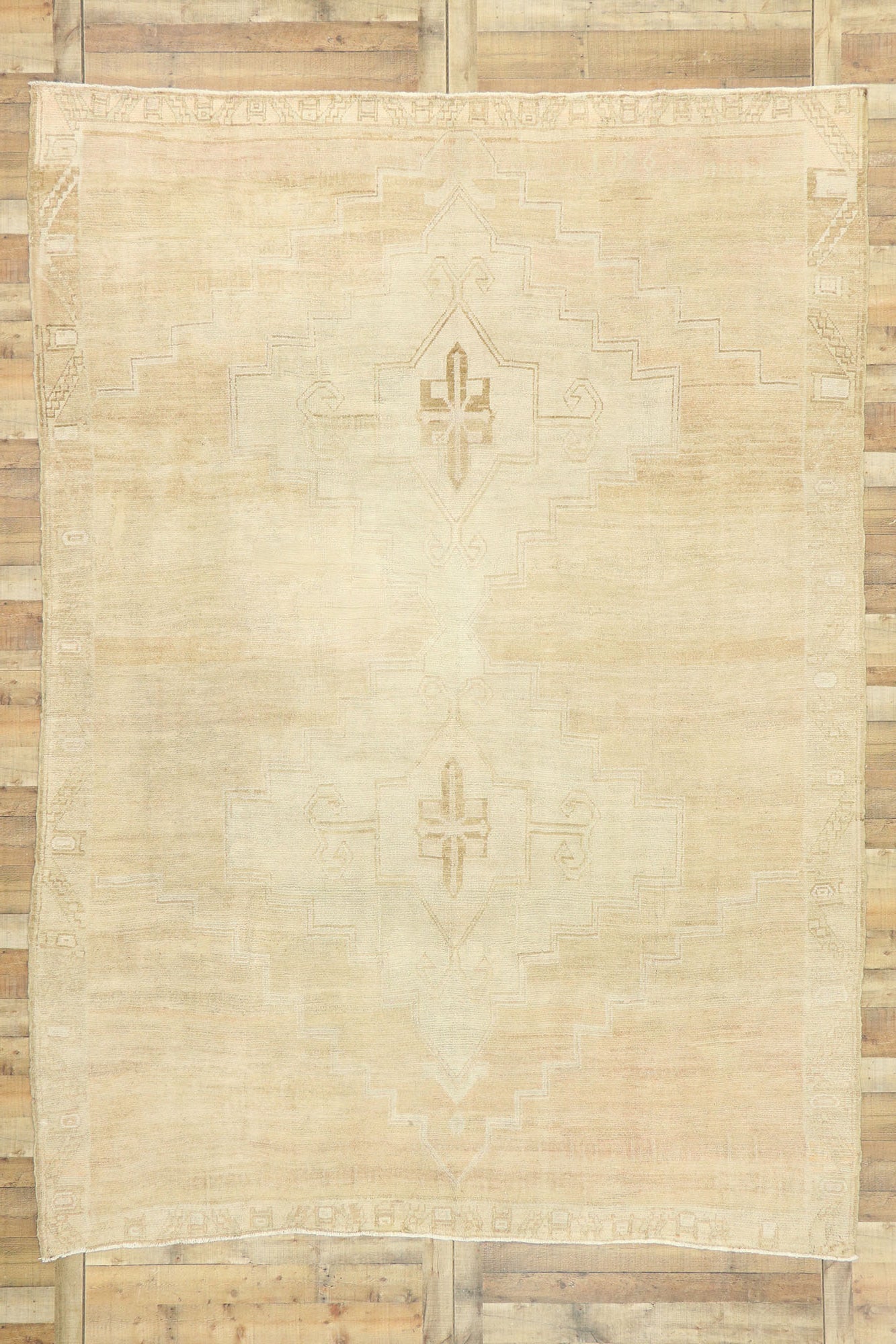 9 x 12 Vintage Turkish Kars Rug 53037