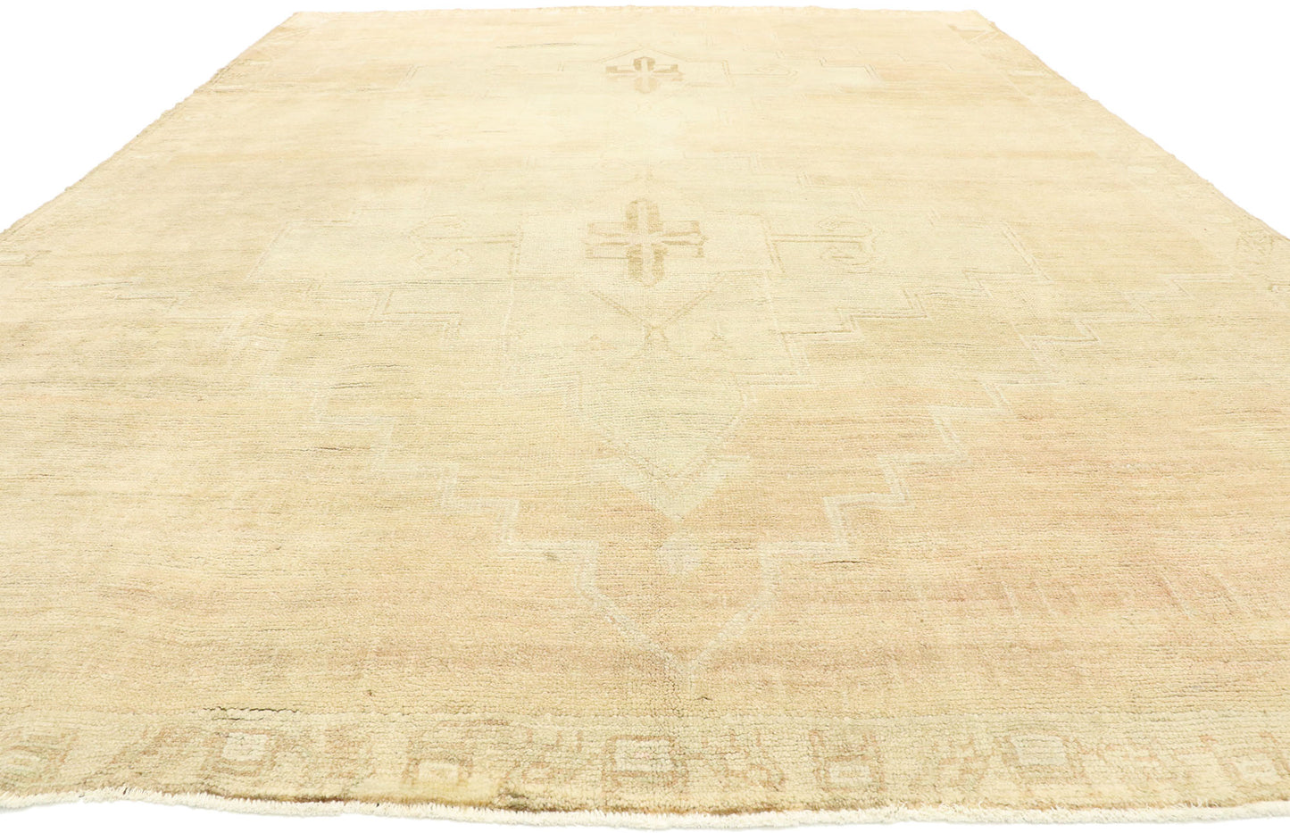 9 x 12 Vintage Turkish Kars Rug 53037