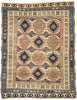 4 x 5 Antique Caucasian Kazak Rug 53039