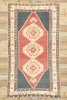4 x 7 Vintage Turkish Oushak Rug 53043
