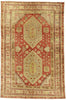 5 x 8 Vintage Turkish Oushak Rug 53044