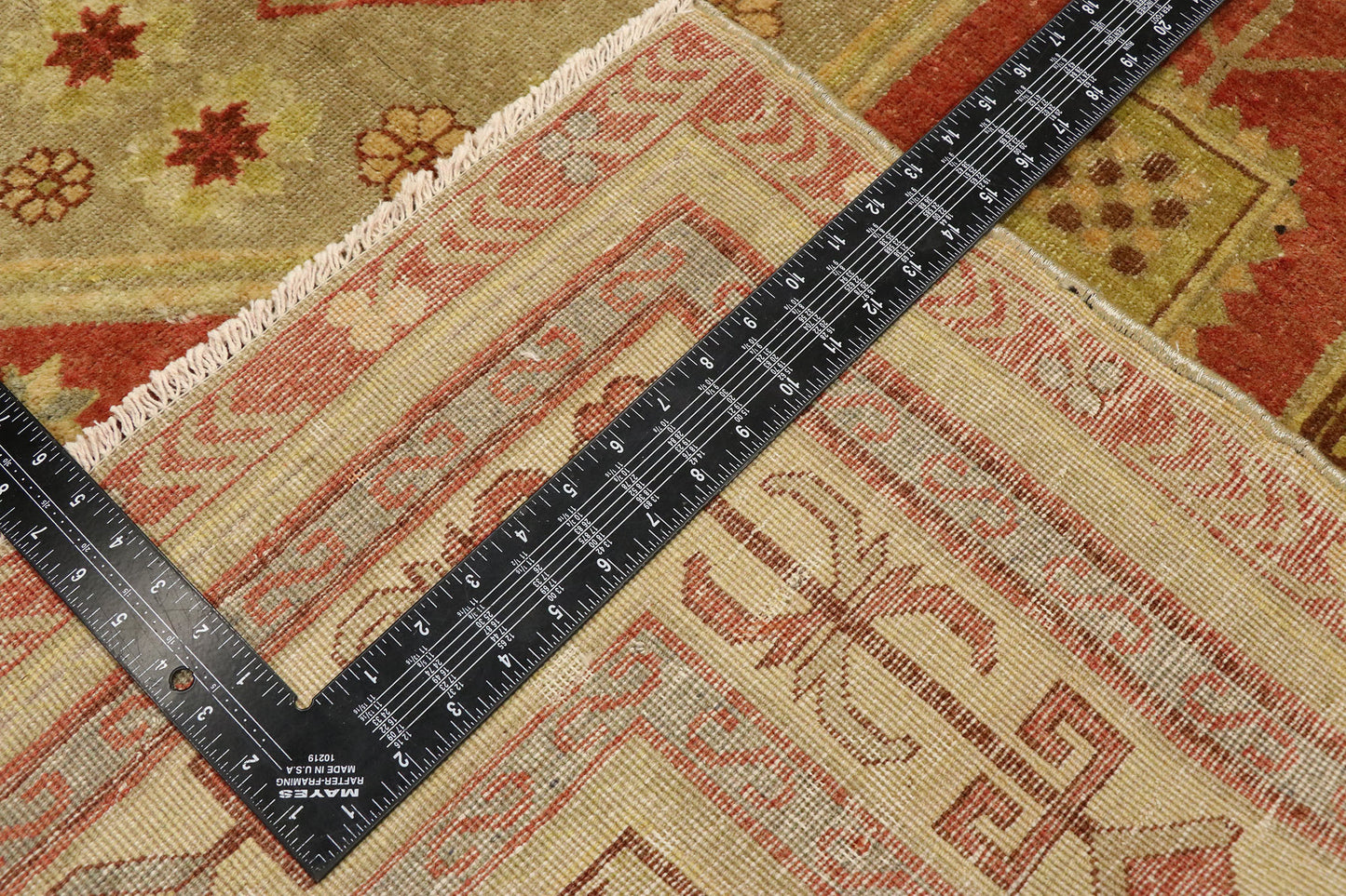 5 x 8 Vintage Turkish Oushak Rug 53044