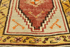 4 x 4 Vintage Turkish Oushak Rug 53045