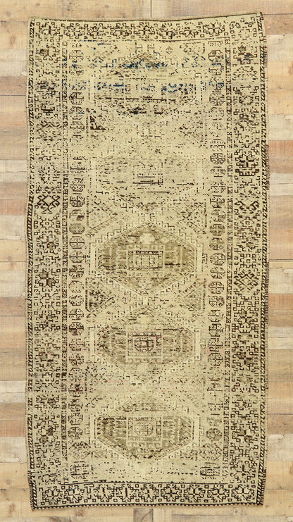 4 x 8 Vintage Persian Shiraz Rug 53048