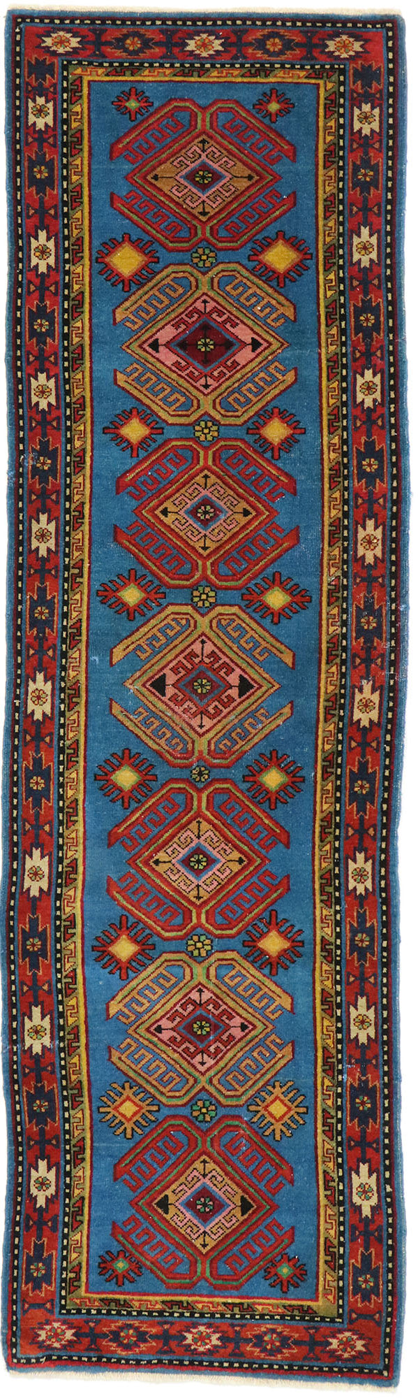 2 x 8 Vintage Turkish Oushak Rug 53049
