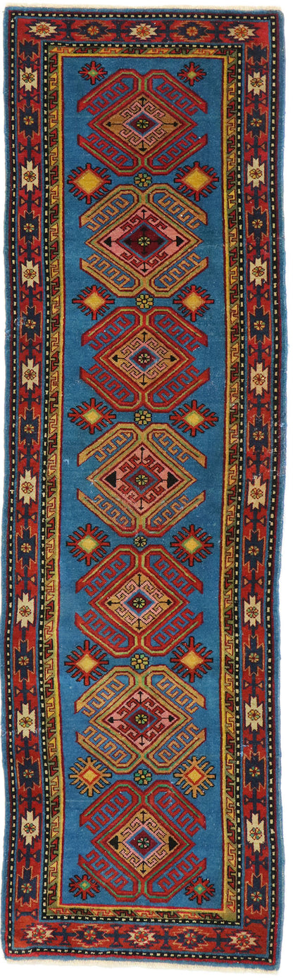 2 x 8 Vintage Turkish Oushak Rug 53049
