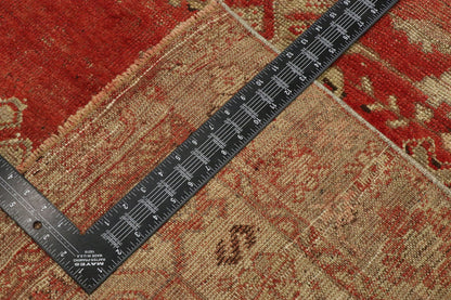 4 x 6 Vintage Turkish Oushak Rug 53052