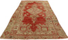 4 x 6 Vintage Turkish Oushak Rug 53052