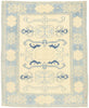6 x 7 Vintage Turkish Oushak Rug 53053