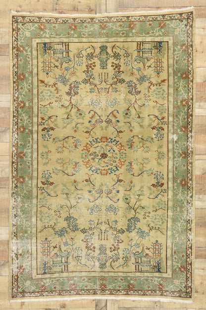 5 x 8 Vintage Turkish Sivas Rug 53059