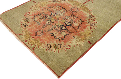 3 x 6 Vintage Turkish Oushak Rug 53061